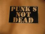 Daiktas Antsiuvas "Punk&#039;s not dead"