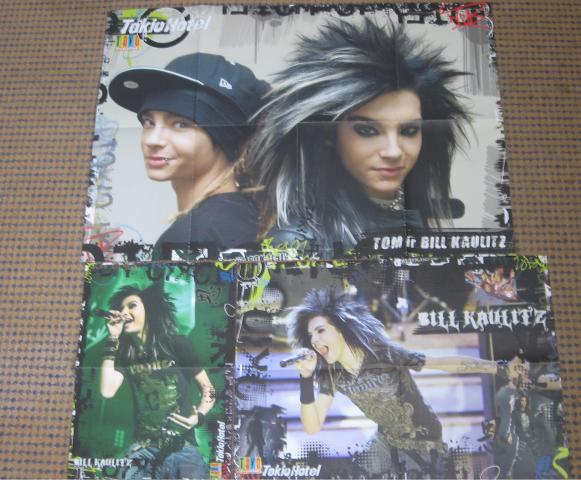 Daiktas Tokio Hotel plakatai