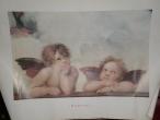 Daiktas Didelis religinis krikscioniskas plakatas - paveikslas su 2 angeliukais