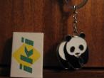 Daiktas Panda, raktų pakabukas 
