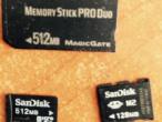 Daiktas Micro SD atminties kortelės