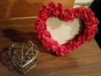 Daiktas nuotrauku remelis sirdute rozes sirdutes formos dezute  valentino diena