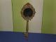 Zalvarinis rakto formos rankinis veidrodelis su labai graziu ornamentu Kėdainiai - parduoda, keičia (1)