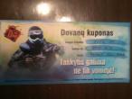 Daiktas Dovanu kuponas pazaisti REBALL