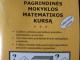 Matematika pagrindinei mokyklai Vilnius - parduoda, keičia (1)