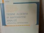 Daiktas Tiesine algebra ir matematine analize uzdaviniu sprendimai