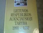 Daiktas lietuvos respublikos auksciausioji taryba 1990 - 1992
