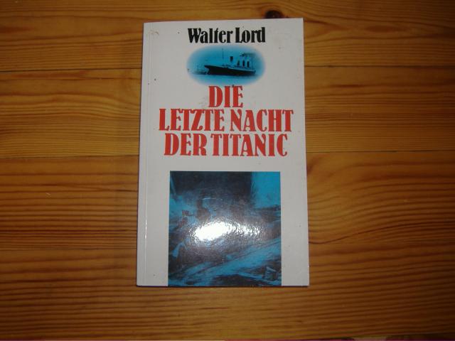 Daiktas knyga apie Titaniką (vokiečiu kalba)