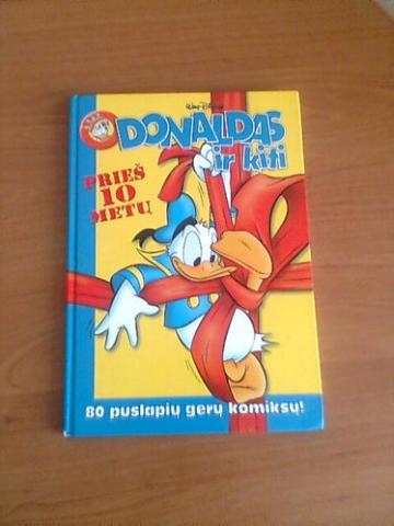 Daiktas stora ir kieta komiksu knygele"Donald"