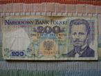 Daiktas 50, 100 ir 200 Zlotų banknotai