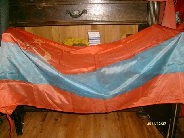 Daiktas Kazachijos TSR vėliava