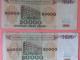 pora banknotu po 20000 rubliu Ukmergė - parduoda, keičia (2)