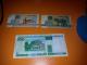 Keletas Baltarusijos rubliu  1 ir 10 rubliu 1992 metu  , 100 rubliu 2000 metu Vilnius - parduoda, keičia (1)