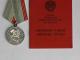 Daiktas Medalis "Veteran Truda" su sertifikatu