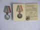 Medalis "Veteran Truda" su sertifikatu Vilnius - parduoda, keičia (2)