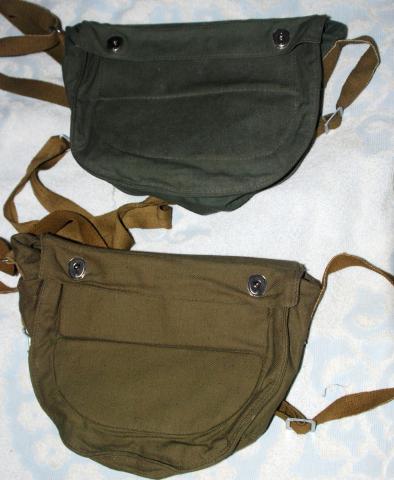 Daiktas Dujokaukes PBF krepšiai, žalios ar tamsios spalvos