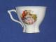 Senas antikvarinis porcelianinis puodelis su isimylejeliu vaizdais Kėdainiai - parduoda, keičia (1)