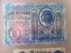 Daiktas 1912 m. Vengrijos 100 kronų