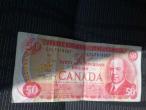 Daiktas 1975 Kanados 50 dolerių banknotas