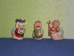 Daiktas 64. Kinder siurprizo (surprise) kolekcines figureles: sraiges ant ratuku