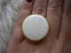 Naujas stilingas baltas žiedas 13lt Šiauliai - parduoda, keičia (2)