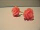 Rožiniai auskarai rožytės Šiauliai - parduoda, keičia (1)