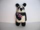 Panda - sagė iš vilnos rankų darbo Trakai - parduoda, keičia (1)