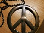 Daiktas Grandinėlė su peace ženklo pakabuku