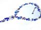 Rankų darbo mėlynas vėrinys su kekės pakabuku Rokiškis - parduoda, keičia (3)