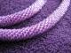 Violetiniai megzti karoliai Gargždai - parduoda, keičia (1)