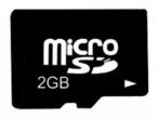 Daiktas Micro SD 2gb atminties kortele
