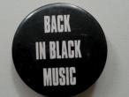Daiktas Ženkliukas "Back in black Music"