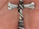 Pakabukas ant kaklo krikscioniu religijos kryzelis (sukryziuoti kaulai) - modernus papuosalas Kėdainiai - parduoda, keičia (4)