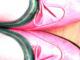 Dailūs rožiniai batukai su kaspinėliu Panevėžys - parduoda, keičia (2)
