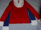 raudona palaidinė su marškinių imitacija Vilnius - parduoda, keičia (1)