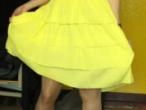 Daiktas Vasariska, geltona suknele