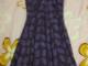 Daiktas violetinė vasarinė suknelė