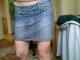 džinsinis sijonas Visaginas - parduoda, keičia (1)