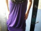 Daiktas Violetinės spalvos madinga tunika/suknelė