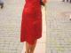 Raudona suknelė XS-S Vilnius - parduoda, keičia (1)