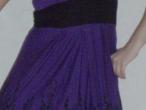 Daiktas violetinė žavi suknelė