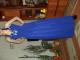 Daiktas Mėlyna ilga suknelė