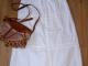 Baltas maxi sijonas, s-m-l. Klaipėda - parduoda, keičia (1)