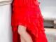 Raudona įspūdinga suknelė Vilnius - parduoda, keičia (1)