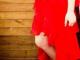 Raudona įspūdinga suknelė Vilnius - parduoda, keičia (3)