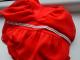 Išskirtinė raudona suknelė dekoruota sidabrine juostele Šiauliai - parduoda, keičia (3)