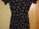 juoda raštuota suknelė m Vilnius - parduoda, keičia (1)