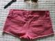 Rožiniai džinsiniai šortukai Marijampolė - parduoda, keičia (2)
