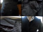 Daiktas Juodas militristinis švarkelis, užsegamas su kišenėmis, realiai žymiai gražiau atrodoJuodas militristinis švarkelis