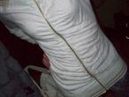Daiktas ilgas baltas megztinis